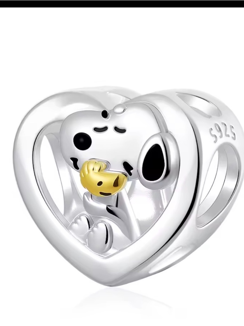 New Snoopy 925-Charm Bead Fit Original Pandora Bracelet